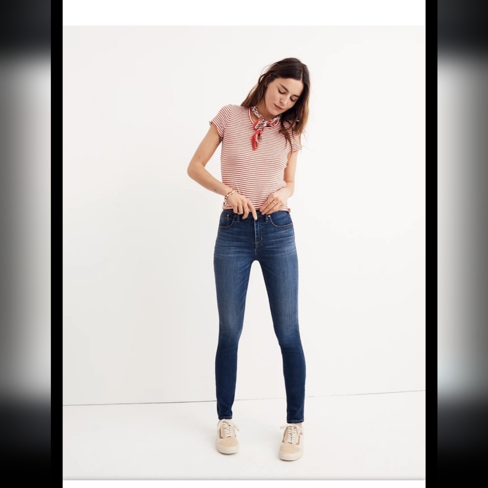 Madewell Jeans Womens 10" High Rise Skinny Size 29